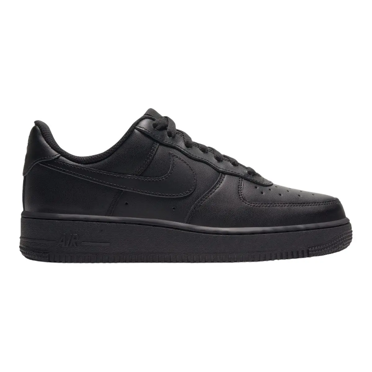 Air Force 1 07 Everyday Casual Sneakers Shoes Womens Size 5-11 Black/Black-Black by Nike