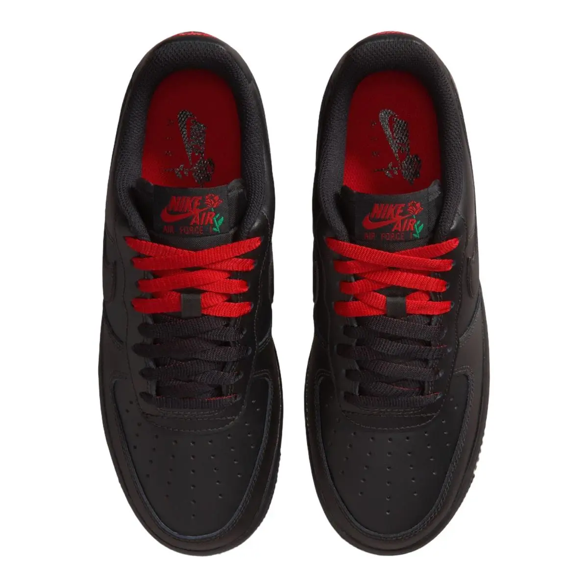 Nike shoes - NIKE Air Force 1 `07 - Black/Black-Black 75