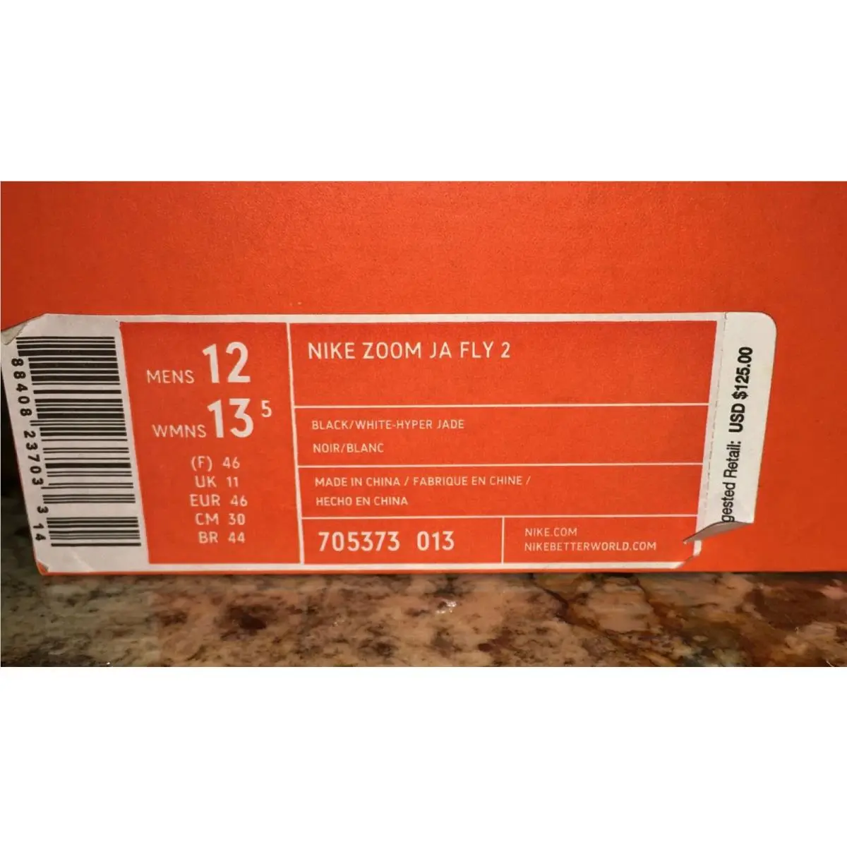 Nike shoes - Nike JA Fly 2 - Fly - 705373 - Black 5