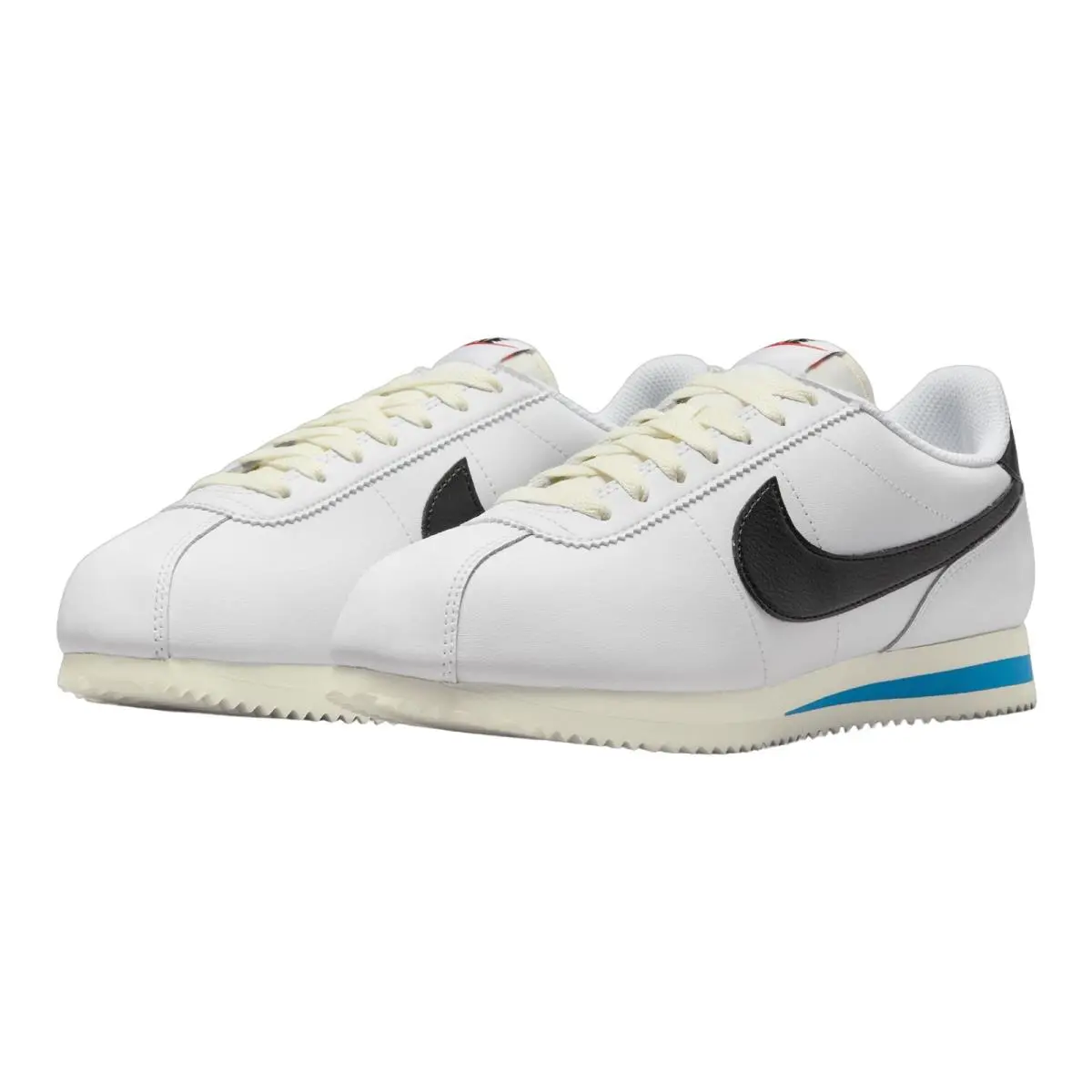 Nike shoes - NIKE Cortez Leather - Cortez Leather - DN1791-100 - White/Black/Light Photo Blue 1