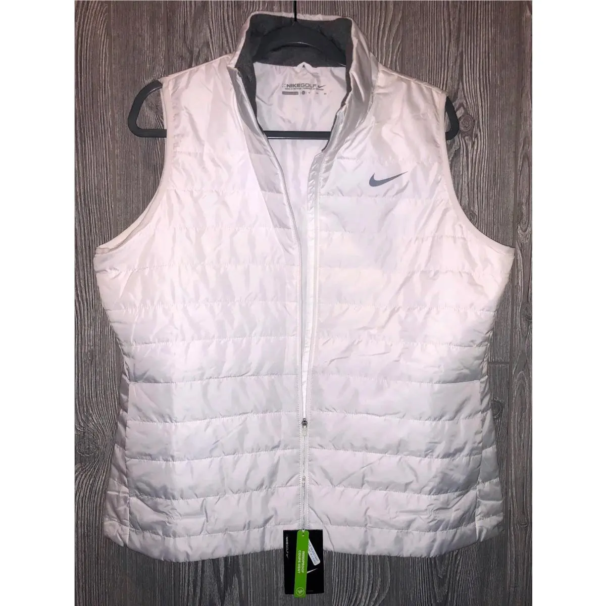 Nike clothing - NIKE GOLF Warm Lightweight Windproof Vest - 855648 - White 4
