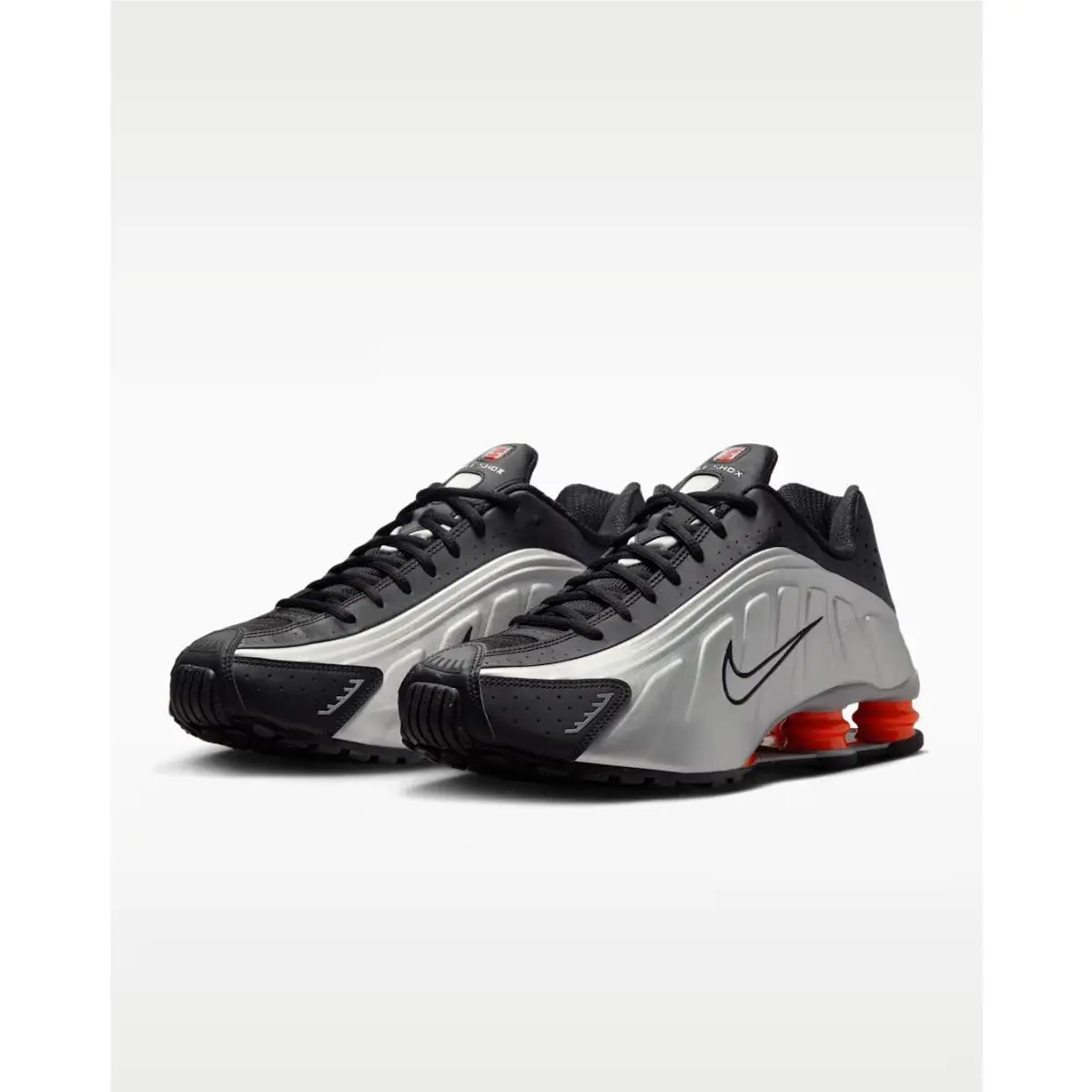 Shox R4 HQ1988-002 Sneakers Men Silver Black Athletic Running Shoes MEW2239 by Nike