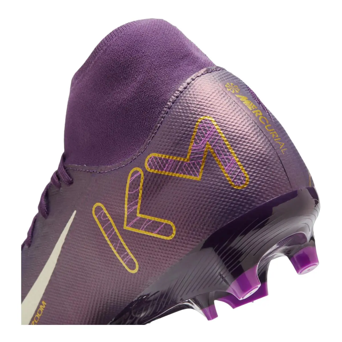 Nike shoes - NIKE Mercurial Superfly 10 Academy KM FG/MG - HJ7309-500 - (Mbappe) Grand Purple/Pale Ivory 5