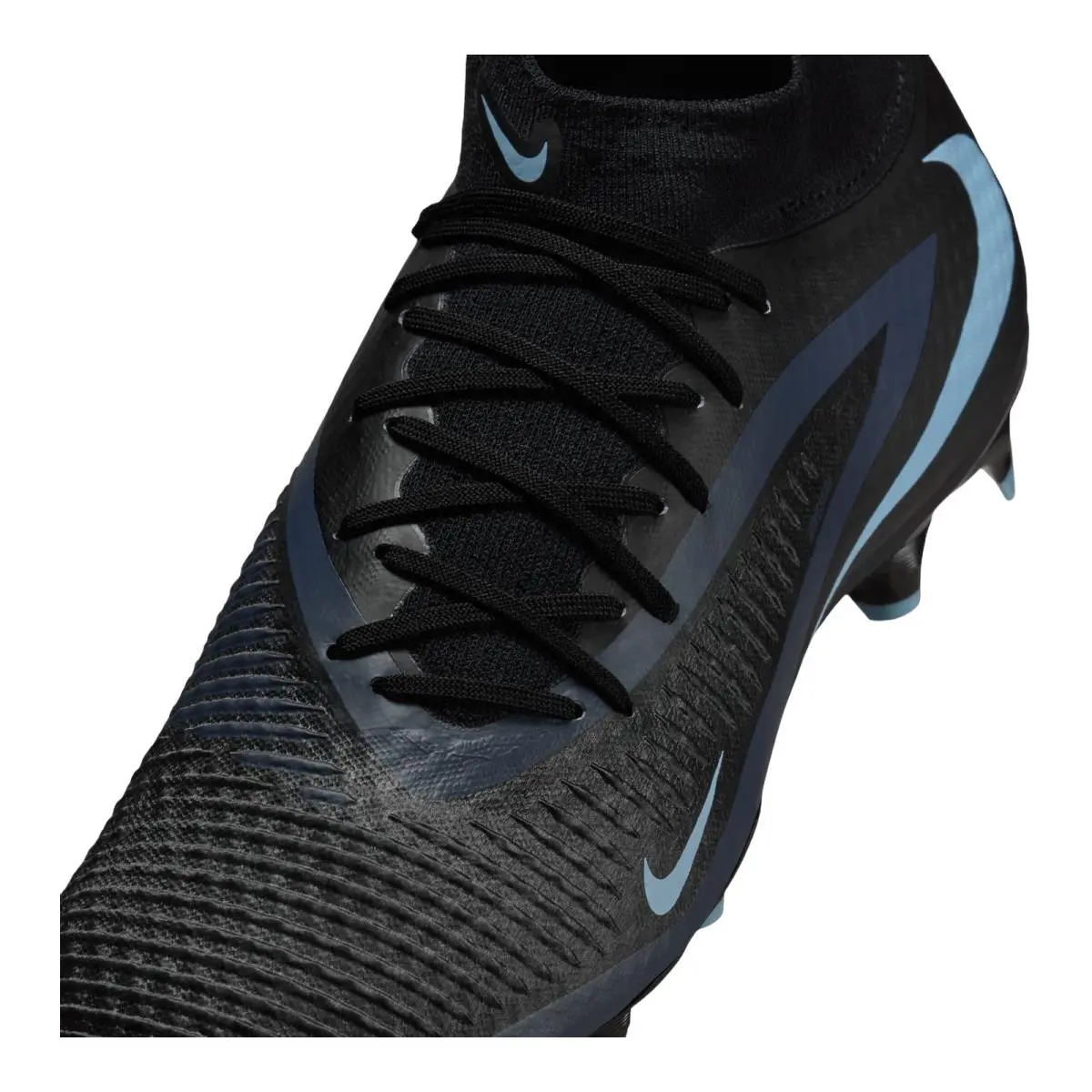 Nike shoes - NIKE Phantom 6 High Academy FG/MG - HQ2278-003 - Black/Black 14