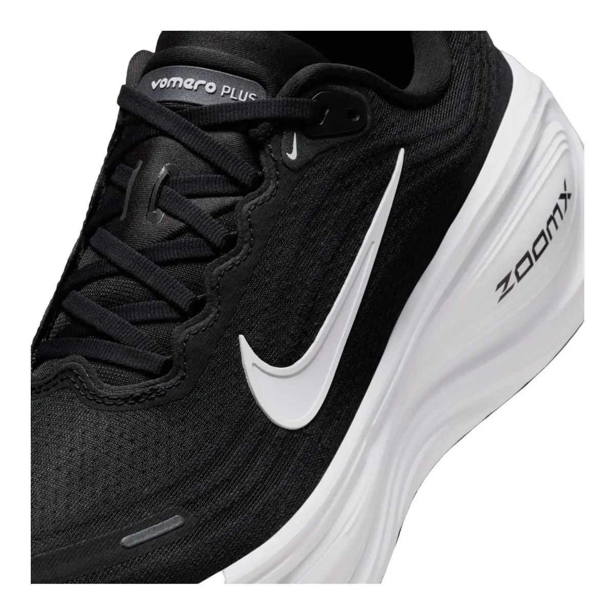 Nike shoes - NIKE Vomero Plus - Vomero Plus - HV8150-002 - Black/White/Anthracite/Light Smoke Grey/Metallic Silver 10