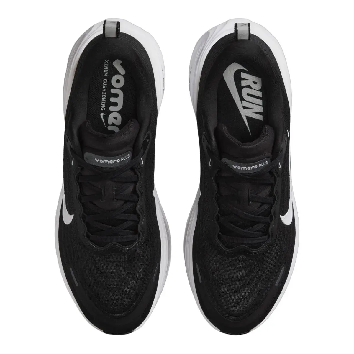 Nike shoes - NIKE Vomero Plus - Vomero Plus - HV8150-002 - Black/White/Anthracite/Light Smoke Grey/Metallic Silver 7