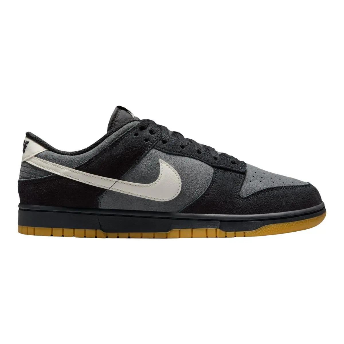 Dunk Low Black Grey Gum Mens Size 8-14 Casual Shoes HQ1931-001 by Nike