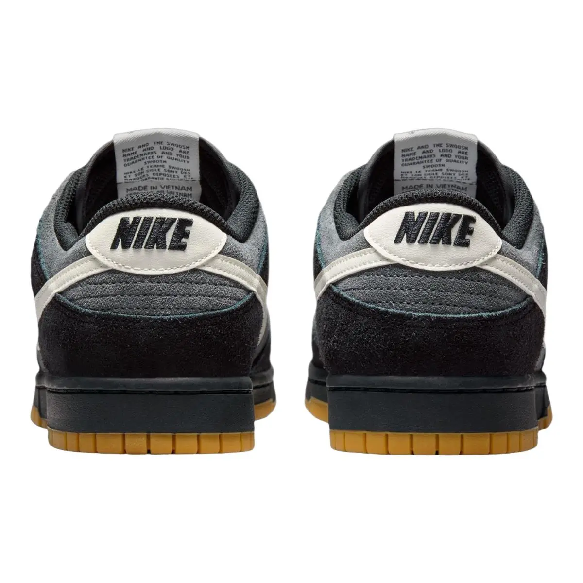 Nike shoes - NIKE Dunk Low - Dunk Low - HQ1931-001 - Black/Grey/Gum 4
