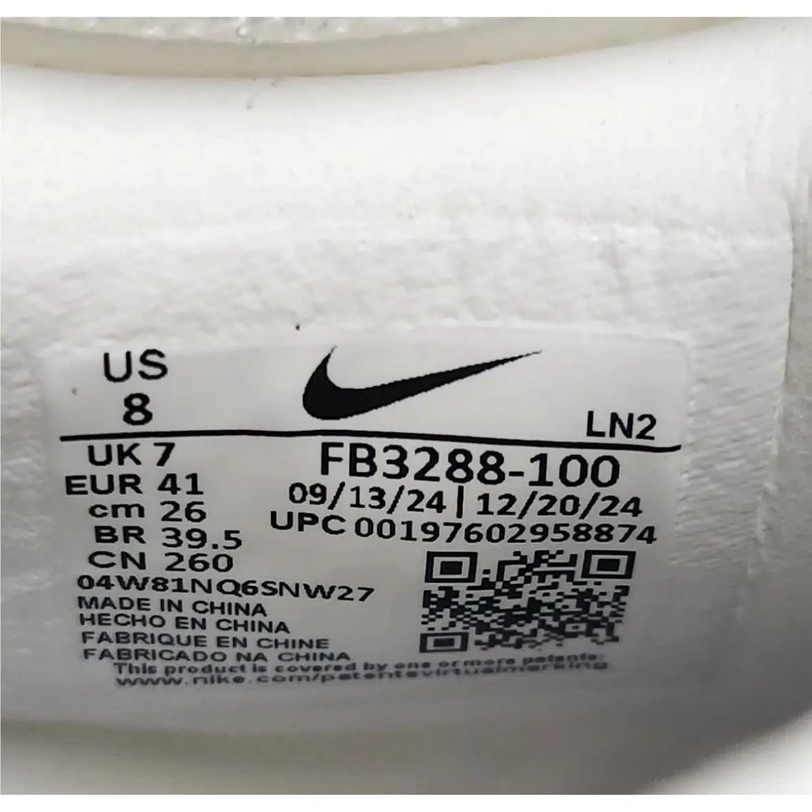 Nike shoes - Nike Zoom Vapor Elite 1 - FB3288-100 - White 15