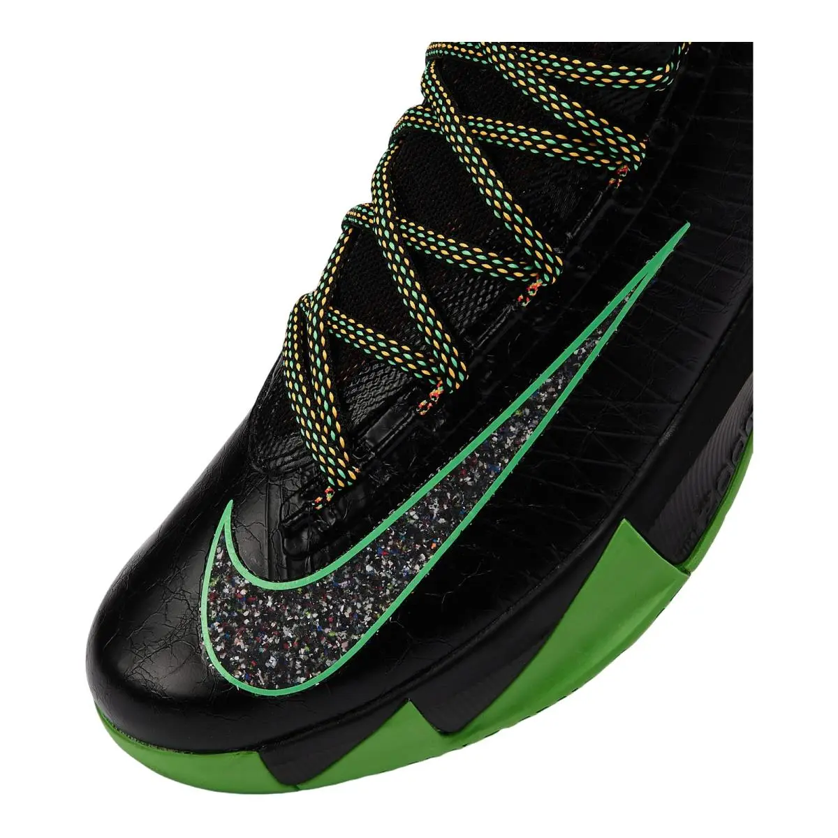 Nike shoes - Nike KD 6 `Night Vision` - IH3582-001 - Black/Multi-Color/Light Lucid Green 3