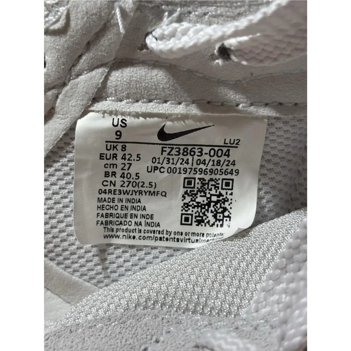 Nike shoes - Nike C1TY FZ3863-004 - FZ3863-004 - Platinum Tint/ White/ Safety Orange 16
