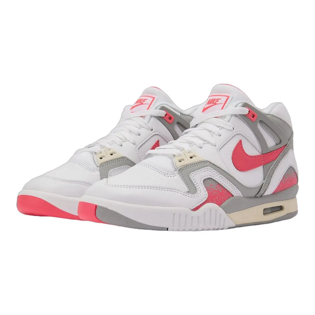 Nike shoes - NIKE Air Tech Challenge 2 Racer Pink - FZ9033-100 - White/Racer Pink/Light Smoke Grey/Coconut Milk 6