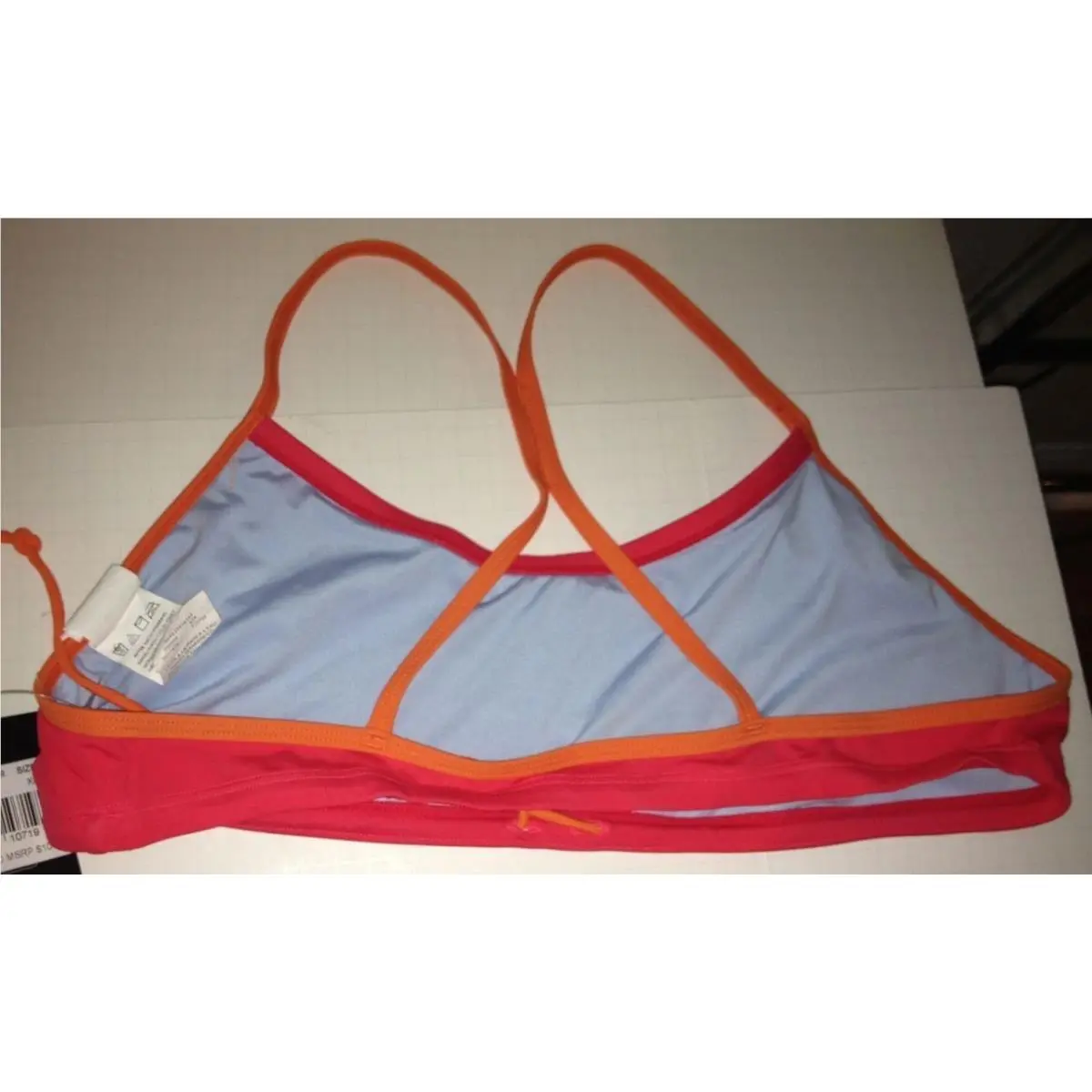 Nike clothing - NIKE Perfect Solid Top Skimpy Briefs 2pc Bikini Swim Suit - TESS0555 - Pink 6