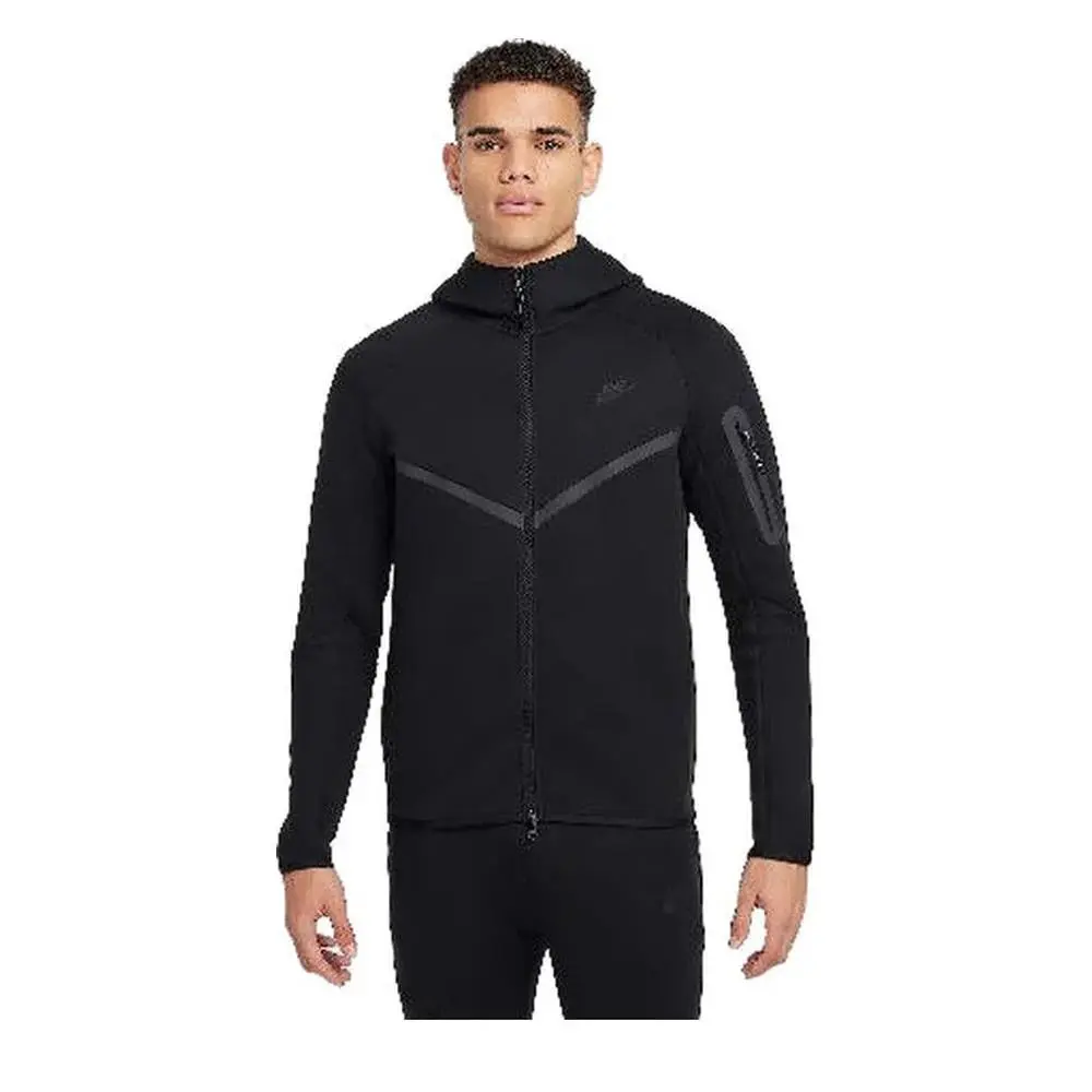 Nike Tech Fleece Full-zip Hoodie Athletic Black Men`s