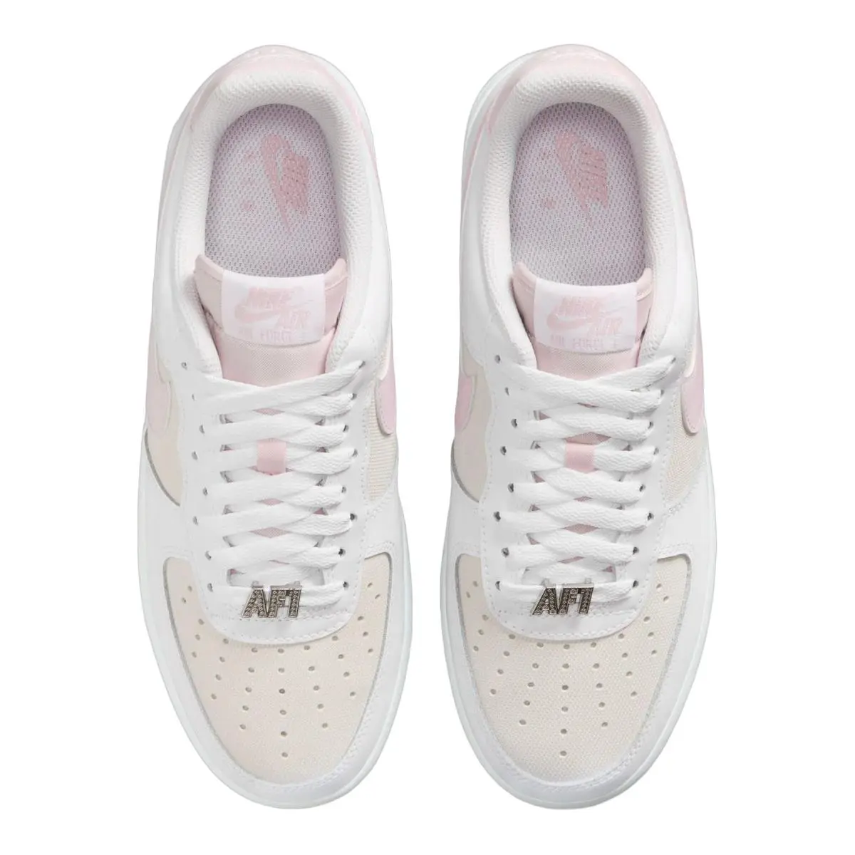 Nike shoes - NIKE Air Force 1 `07 SE - IV4721-100 - White/Bleached Liliac/Metallic Silver 1