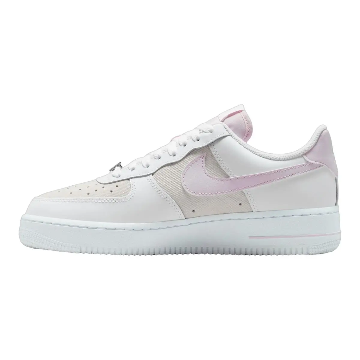 Nike shoes - NIKE Air Force 1 `07 SE - IV4721-100 - White/Bleached Liliac/Metallic Silver 3