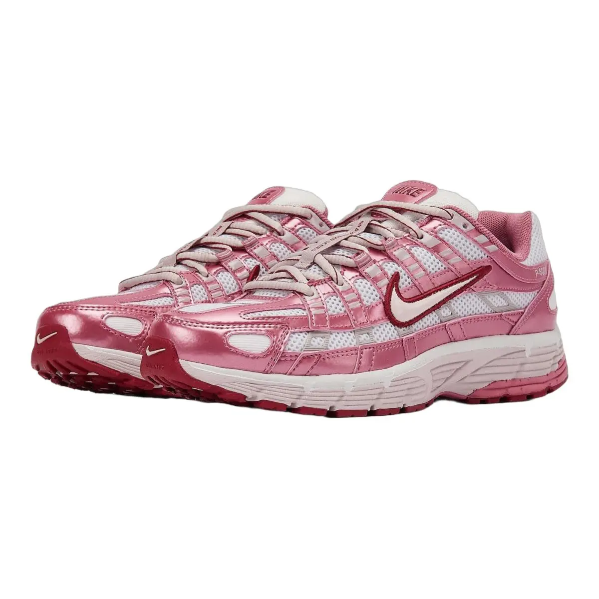 Nike shoes - Nike P-6000 - Metallic Silver/Black/White/Metallic Silver 41