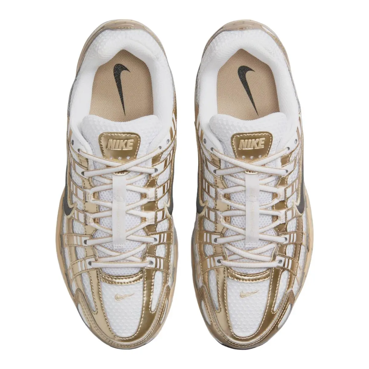 Nike shoes - Nike P-6000 - Metallic Silver/Black/White/Metallic Silver 10