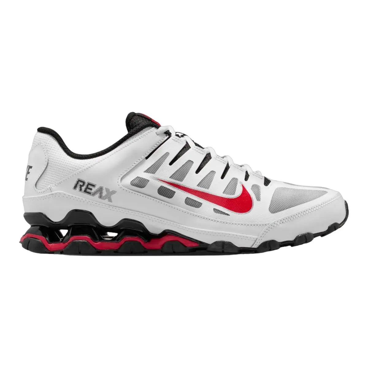 Reax 8 Nsw Fashion Lifestyle Sneakers Shoes Mens Size 8-14 White/Gym Red/Black by Nike
