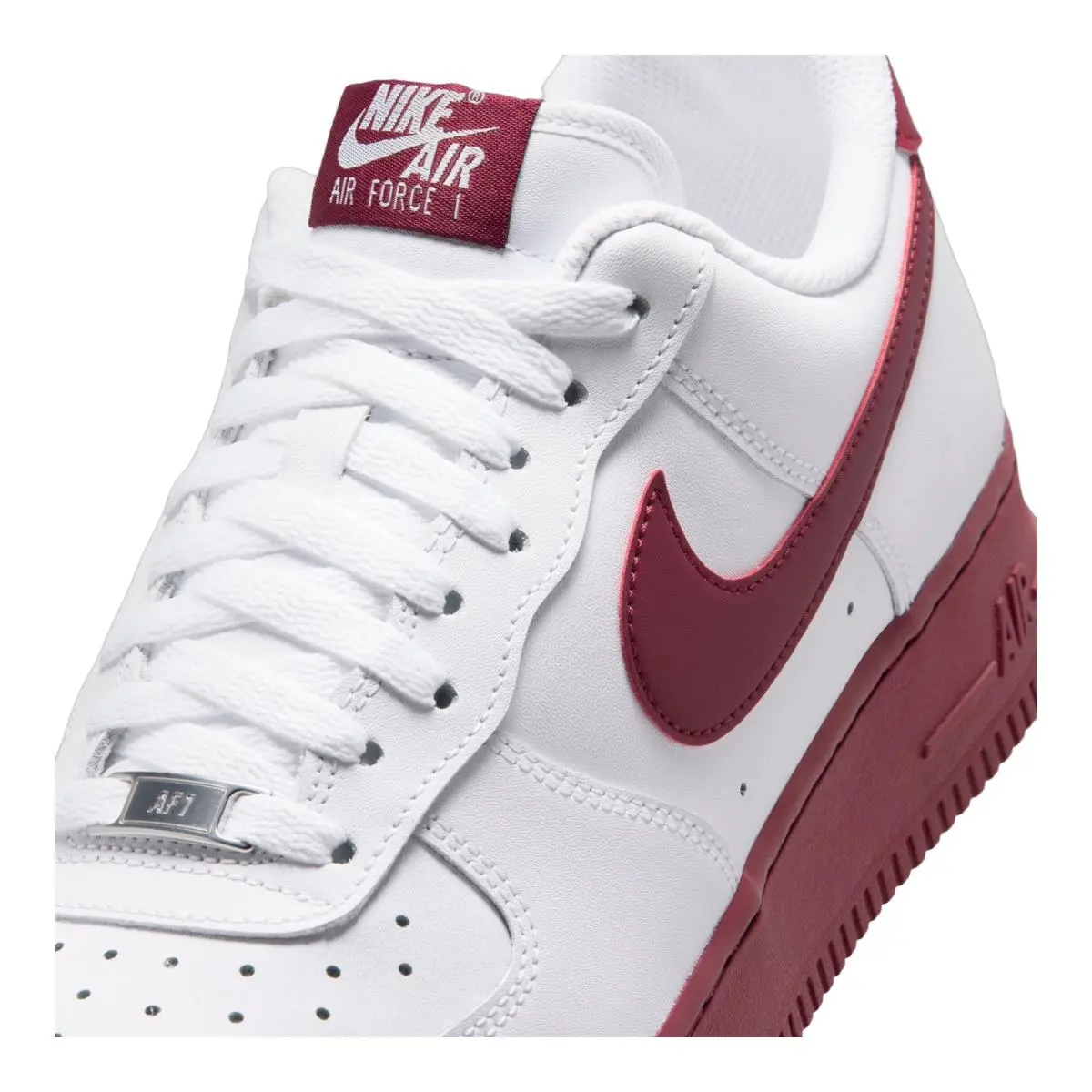 Nike shoes - NIKE Air Force 1 Low 07 - White/Team Red 5