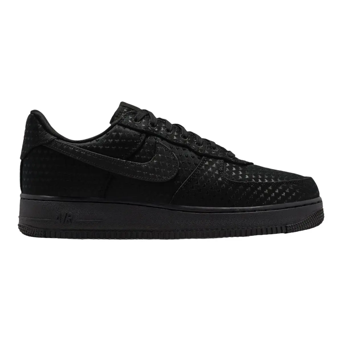Air Force 1 Low 07 LV8 Iconic Streetwear Sneakers Shoes Mens Size 8-14 Black/Black/University Red by Nike
