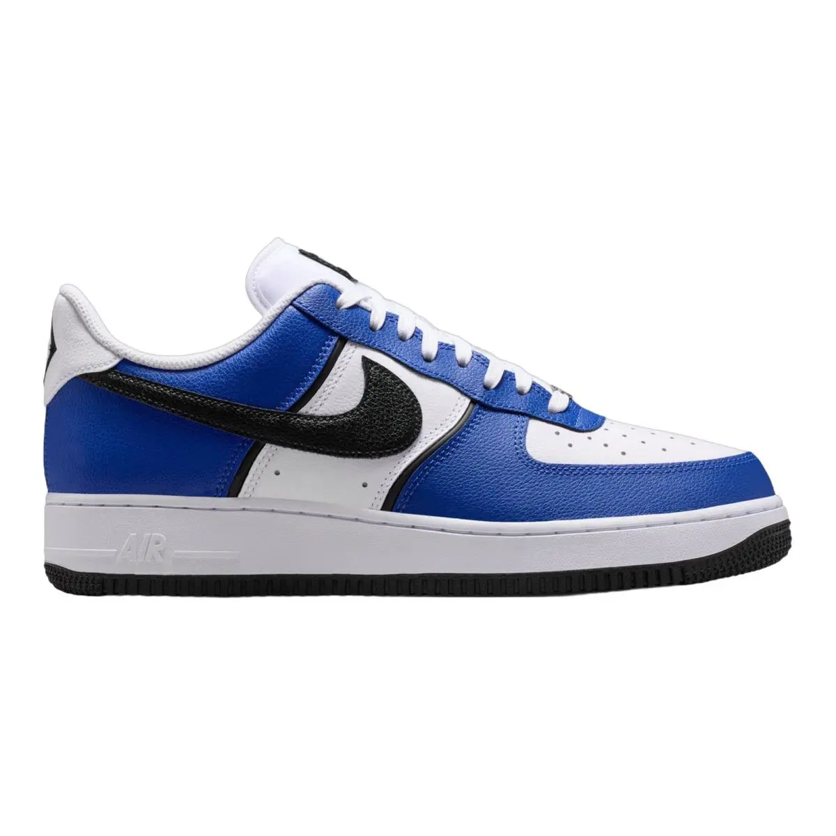 Air Force 1 Low 07 LV8 Iconic Streetwear Sneakers Shoes Mens Size 8-14 Old Royal/Black/White/Silver by Nike