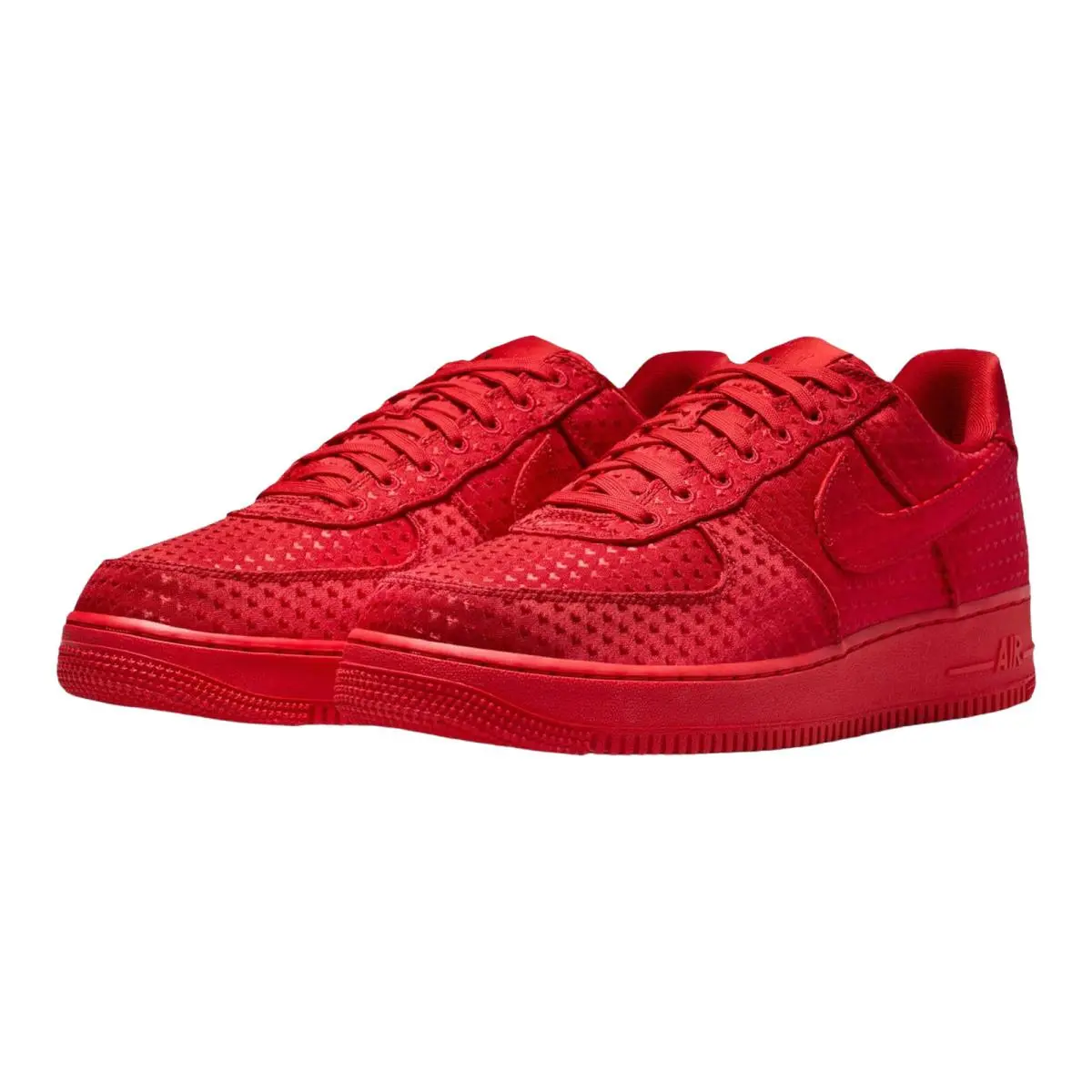 Nike shoes - NIKE Air Force 1 Low 07 - White/Team Red 79