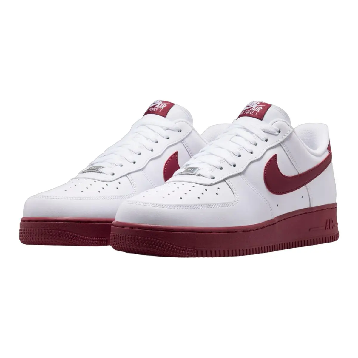 Nike shoes - NIKE Air Force 1 Low 07 - White/Team Red 8