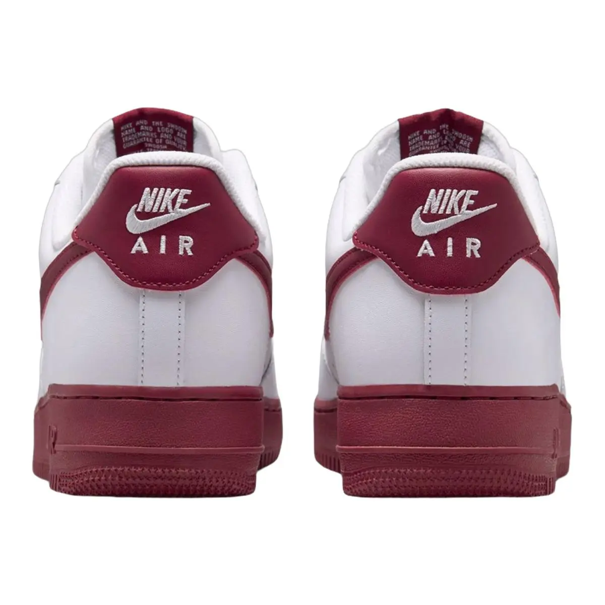 Nike shoes - NIKE Air Force 1 Low 07 - White/Team Red 10