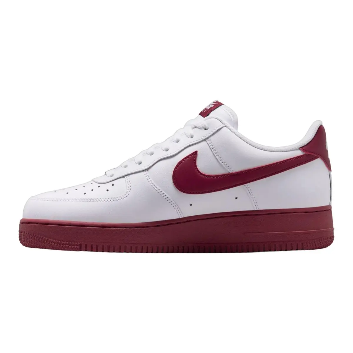 Nike shoes - NIKE Air Force 1 Low 07 - White/Team Red 11