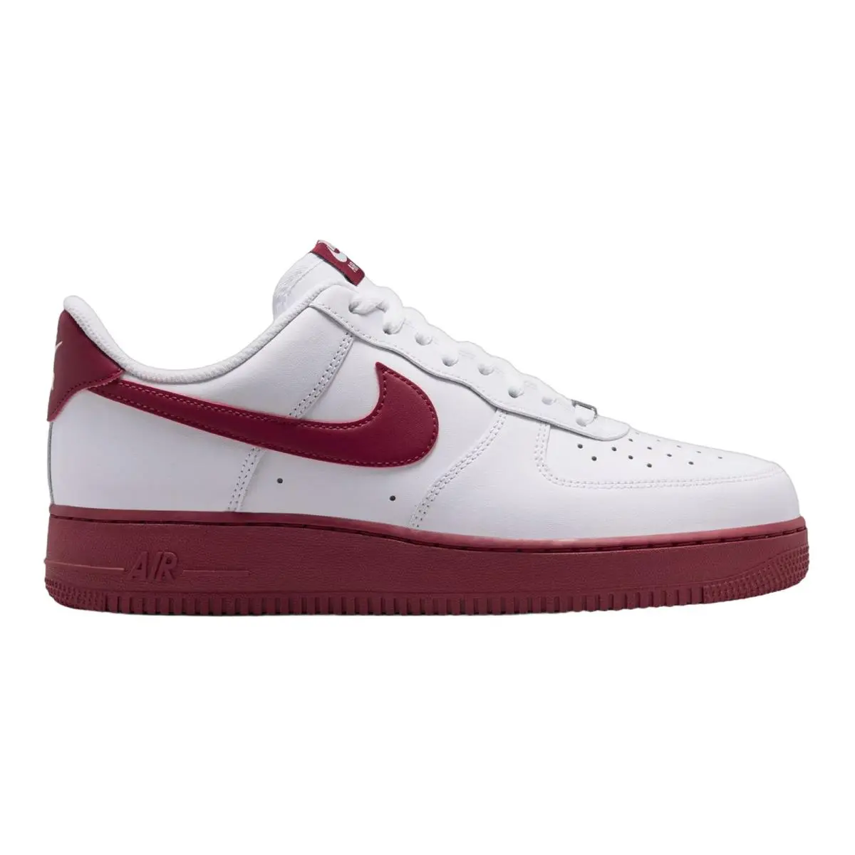 Air Force 1 Low 07 LV8 Iconic Streetwear Sneakers Shoes Mens Size 8-14 White/Team Red by Nike