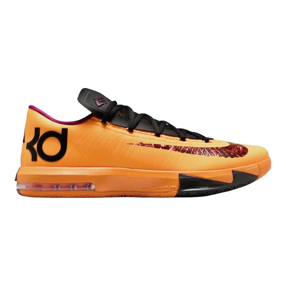 KD 6 Comfort Basketball Shoes Sneakers Mens Size 8-14 Laser Orange/Raspberry Red/Black by Nike