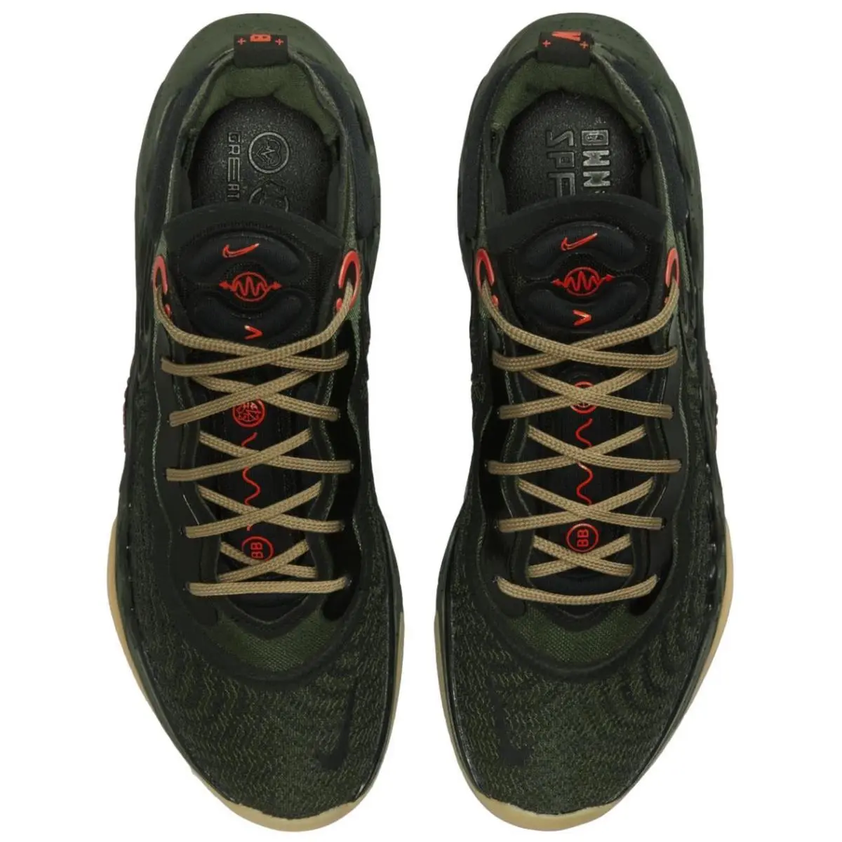 Nike shoes - Nike Zoom Air G.T. Run - CZ0202-300 - Carbon Green/Black-Khaki 3
