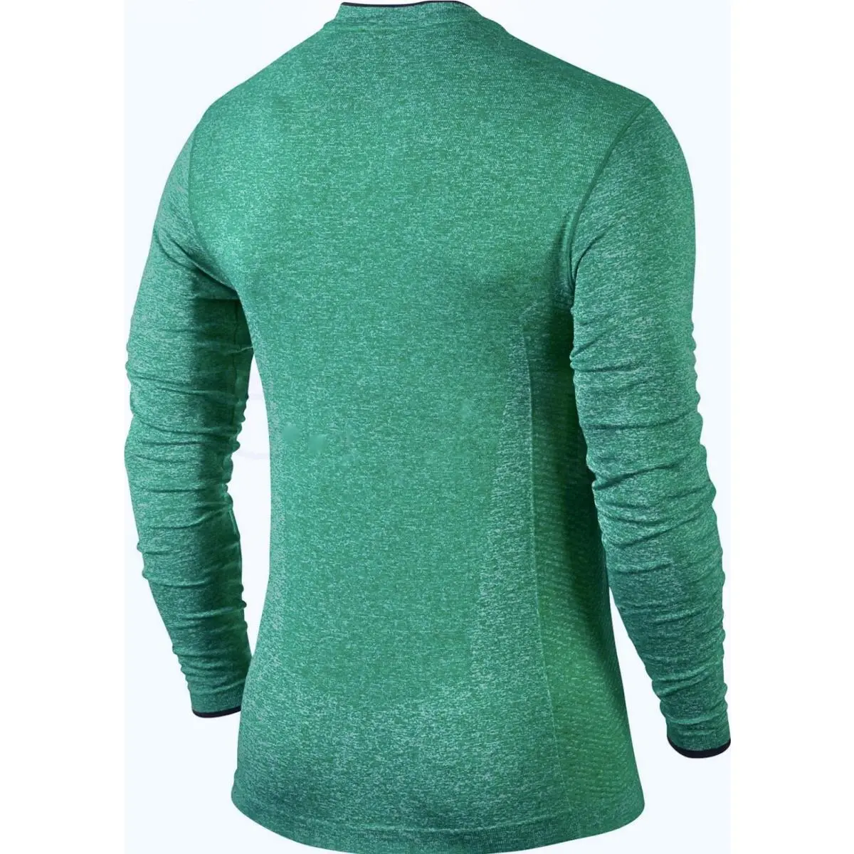 Nike clothing - NIKE GOLF Dri Fit Seamless Knit V Neck L/S Top Shirt - 726582 - Green 2
