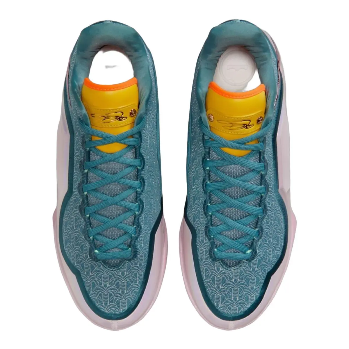 Nike shoes - Nike Lebron Xxiii Miami Twice - IH1513-001 - Smokey Blue/Multi-Color/Lightening/Total Orange/Mint Foam 4