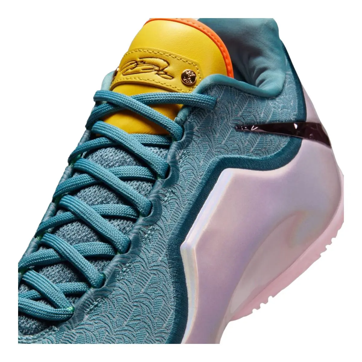 Nike shoes - Nike Lebron Xxiii Miami Twice - IH1513-001 - Smokey Blue/Multi-Color/Lightening/Total Orange/Mint Foam 17