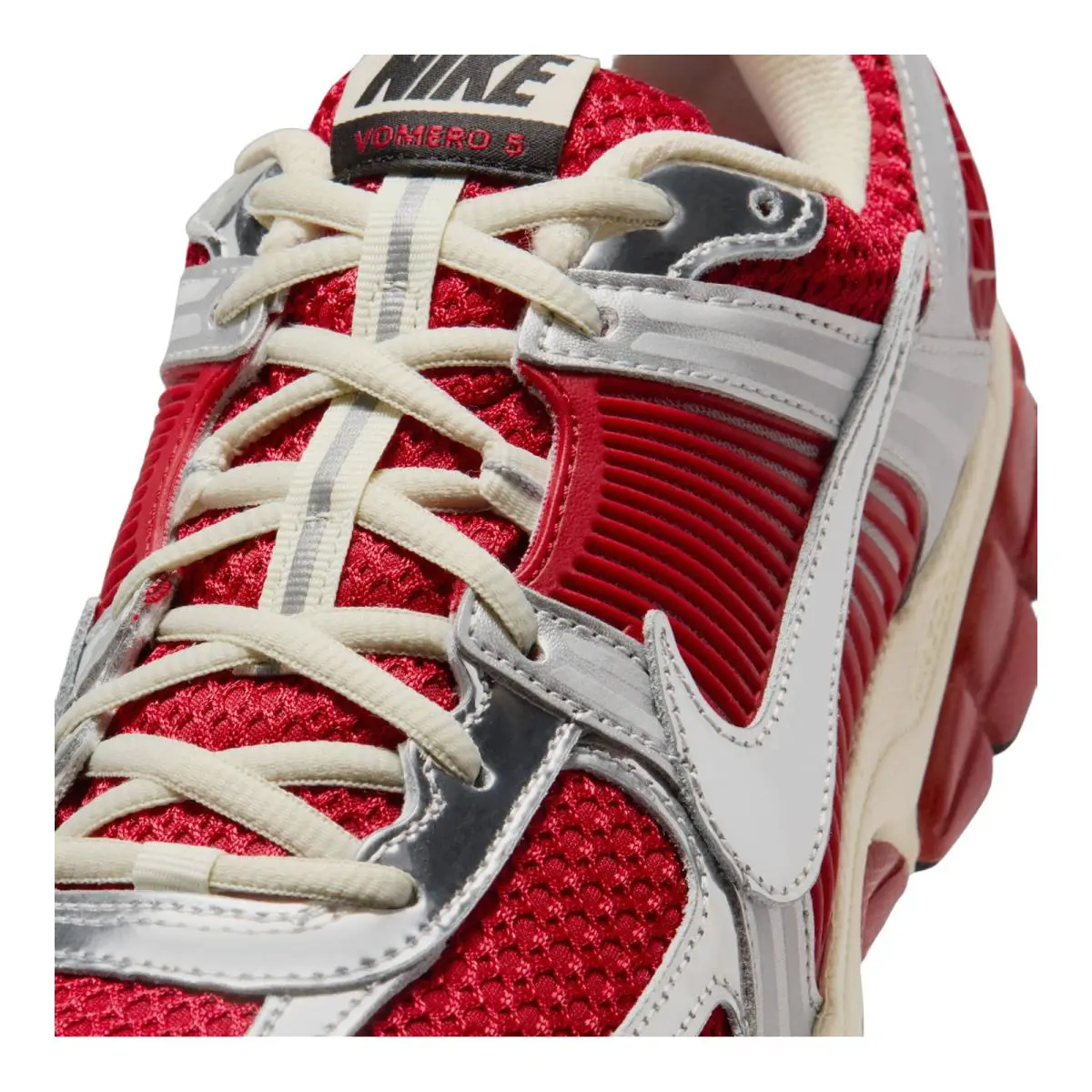 Nike shoes - NIKE Zoom Vomero 5 - Zoom Vomero - IM3486-600 - Gym Red/Metallic Silver/Coconut Milk/Chrome 3