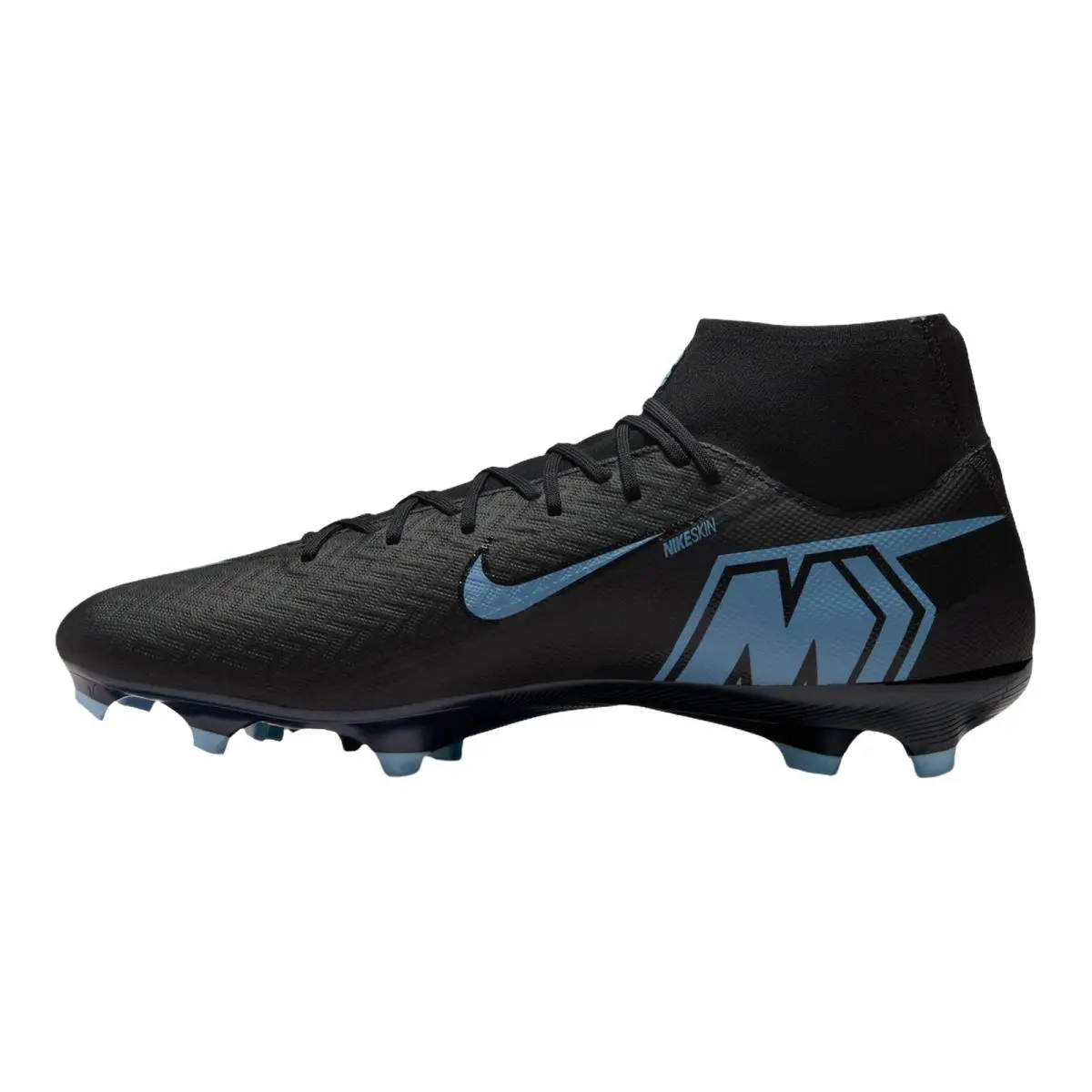 Nike shoes - NIKE Mercurial Superfly 10 Academy FG/MG - Black/Ice Blue 3