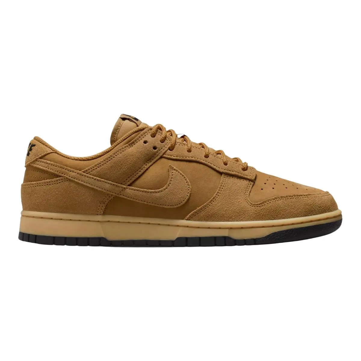 Dunk Low Wheat Athletic Shoes Mens Wheat Black Black Size 8-14 IB6651-700 by Nike