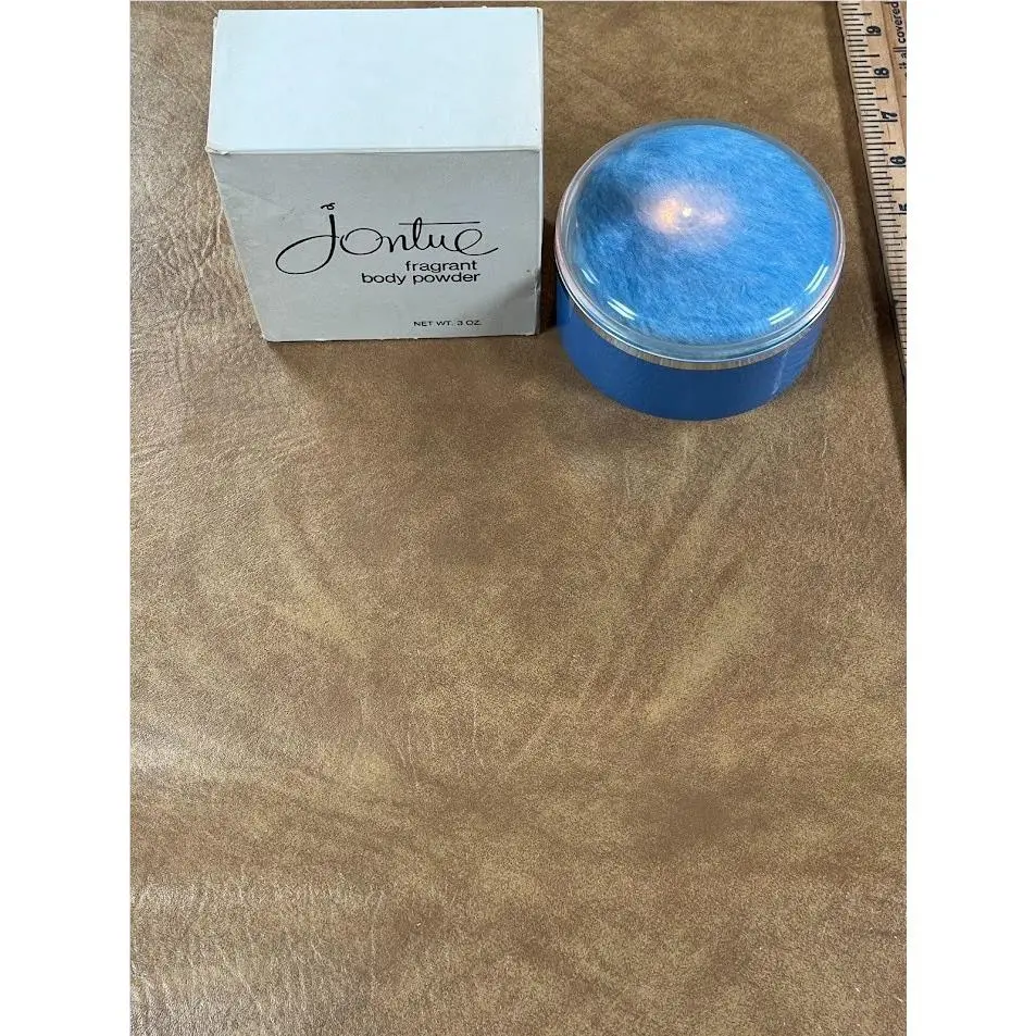 Vintage  Jontue Fragrant Body Powder 3 oz Perfumed Dusting Bath by Revlon