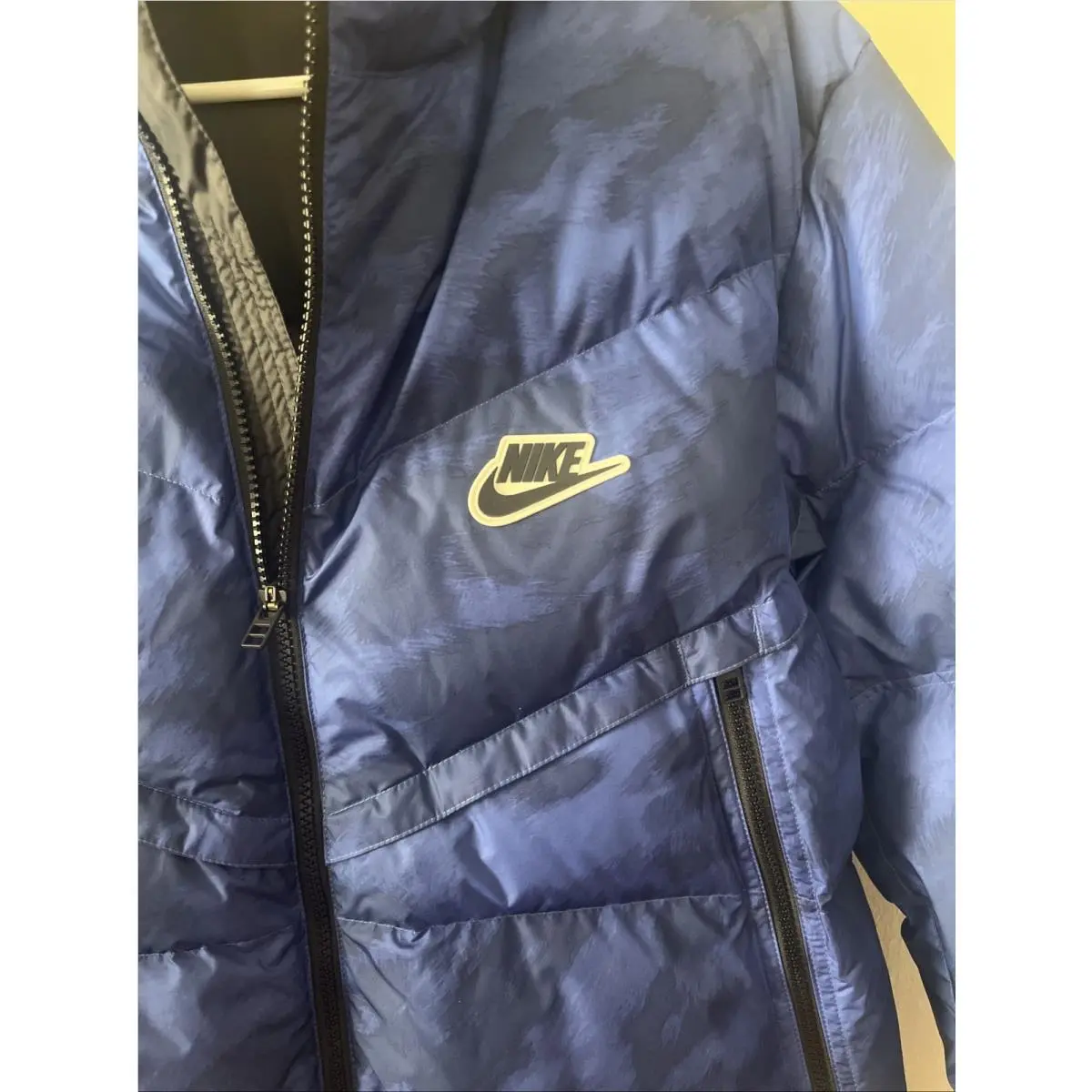 Nike clothing - Shield Down-Fill Windrunner - Shield Windrunner - Cu4406-492 - Blue Void/Black/Black 11