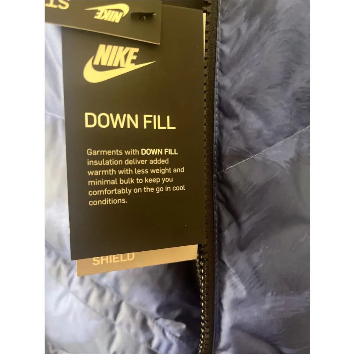 Nike clothing - Shield Down-Fill Windrunner - Shield Windrunner - Cu4406-492 - Blue Void/Black/Black 15