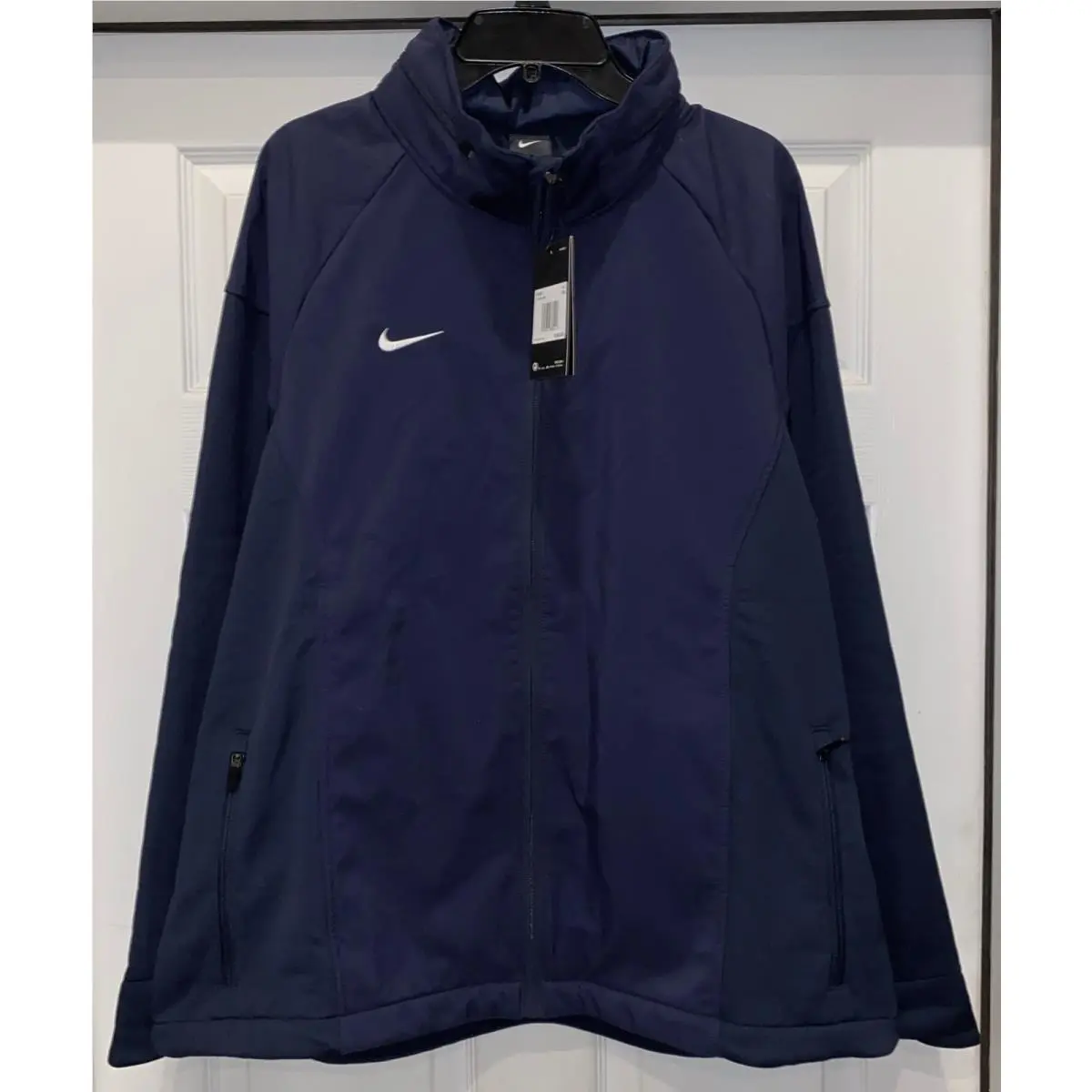 Nike clothing - NIKE Sphere Navy Blue Full Zip Coaches Jacket - CI4490 - Blue 1