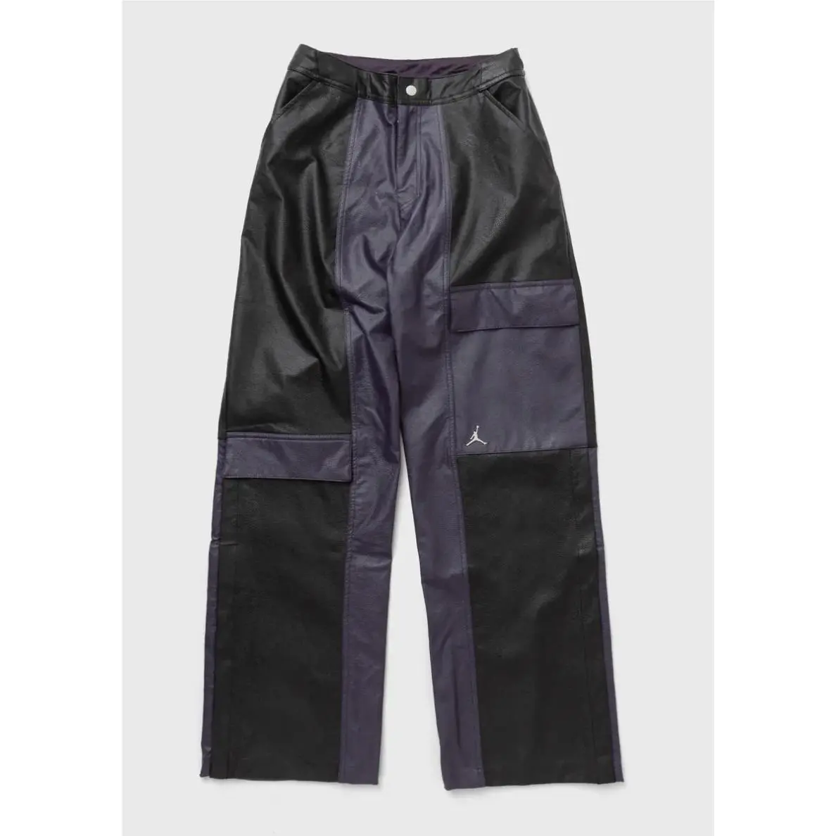 Nike clothing - Nike Jordan New Classics 2.0 Luxe Plush Faux Leather Pants - DJ2719 - Black 1
