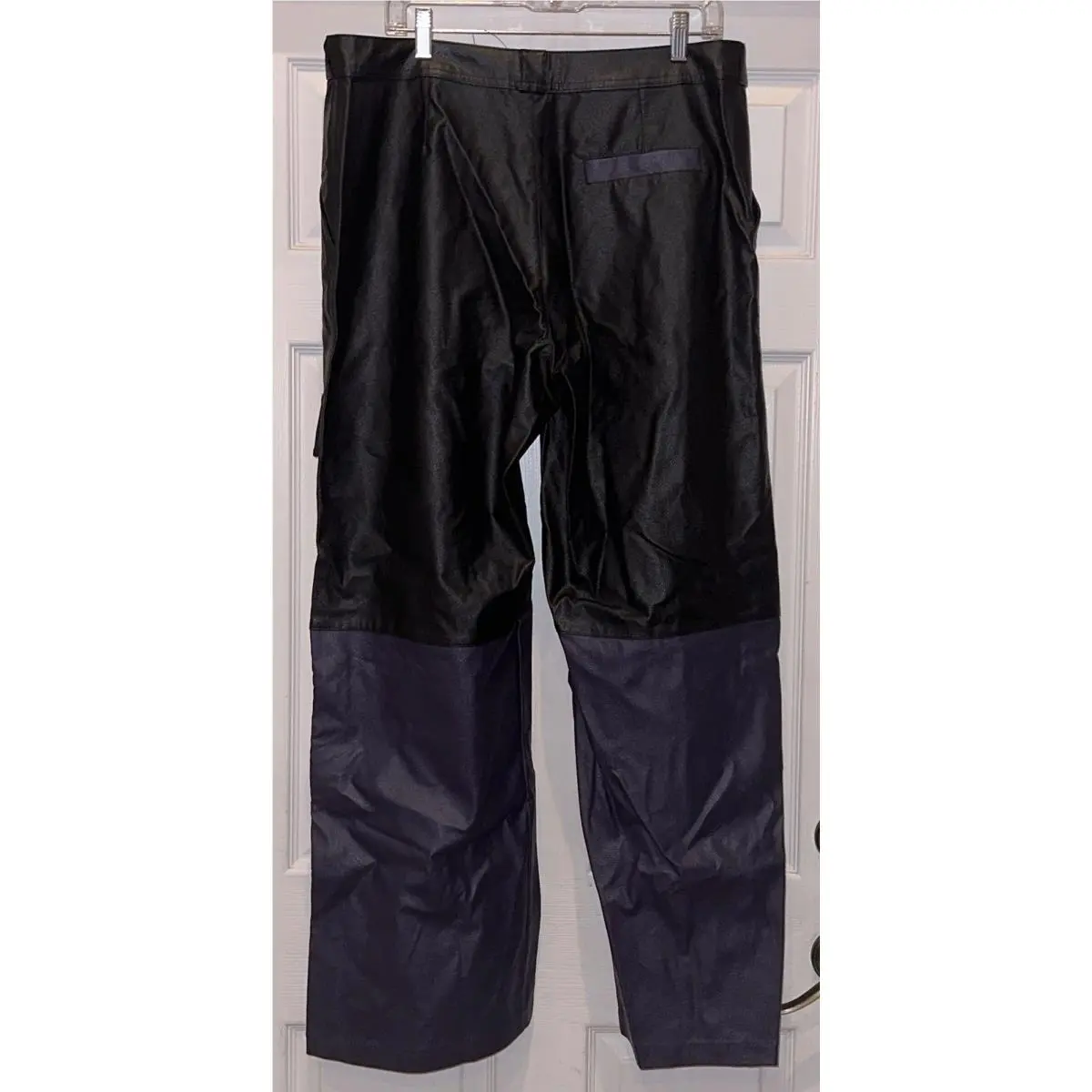 Nike clothing - Nike Jordan New Classics 2.0 Luxe Plush Faux Leather Pants - DJ2719 - Black 7