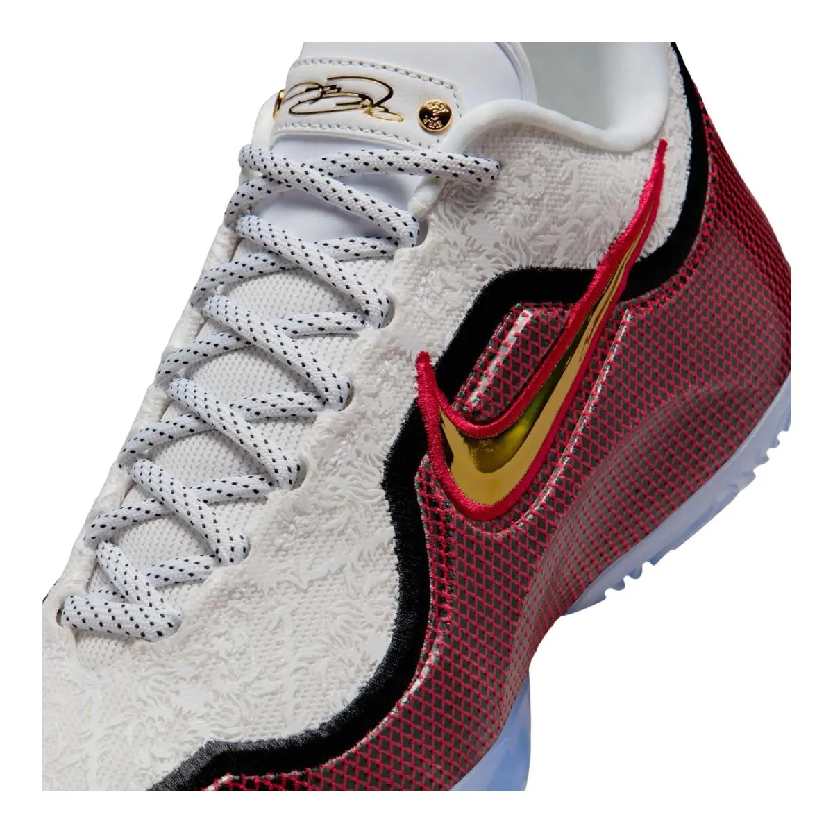 Nike shoes - NIKE LeBron XXIII Grand Opening - HJ5629-100 - White/Metallic Gold/University Red/Black 12