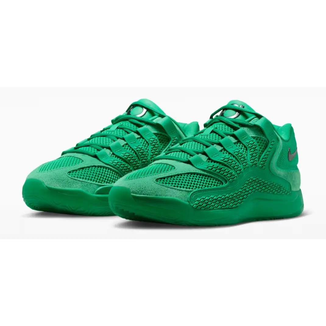 KD18 Warning Label IU3108-300 Men`s US 7.5 Green Basketball Shoes RHS9105 by Nike