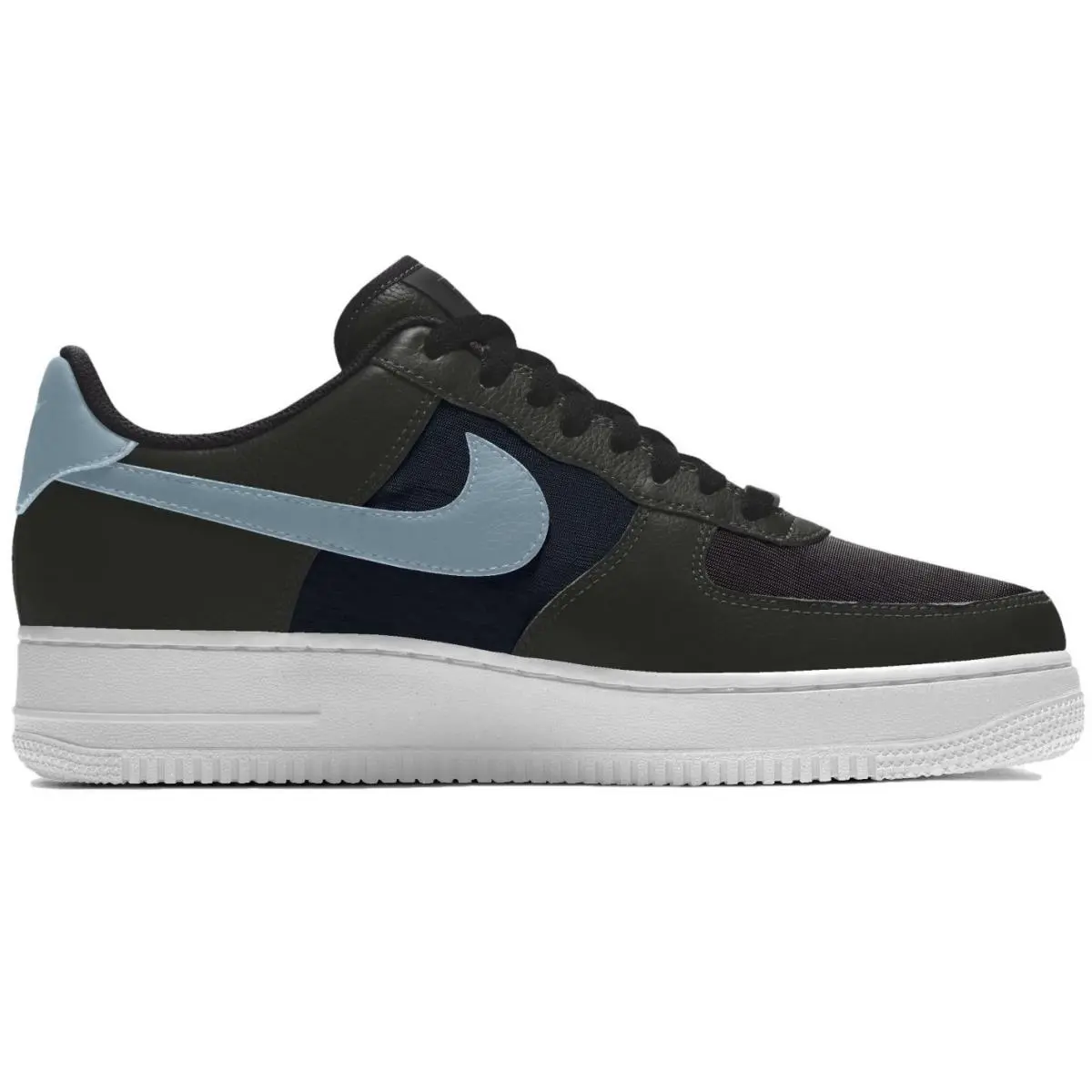Nike shoes - Nike Air Force 1 - Air Force - DQ8916-991 - Black/Boarder Blue/White 2