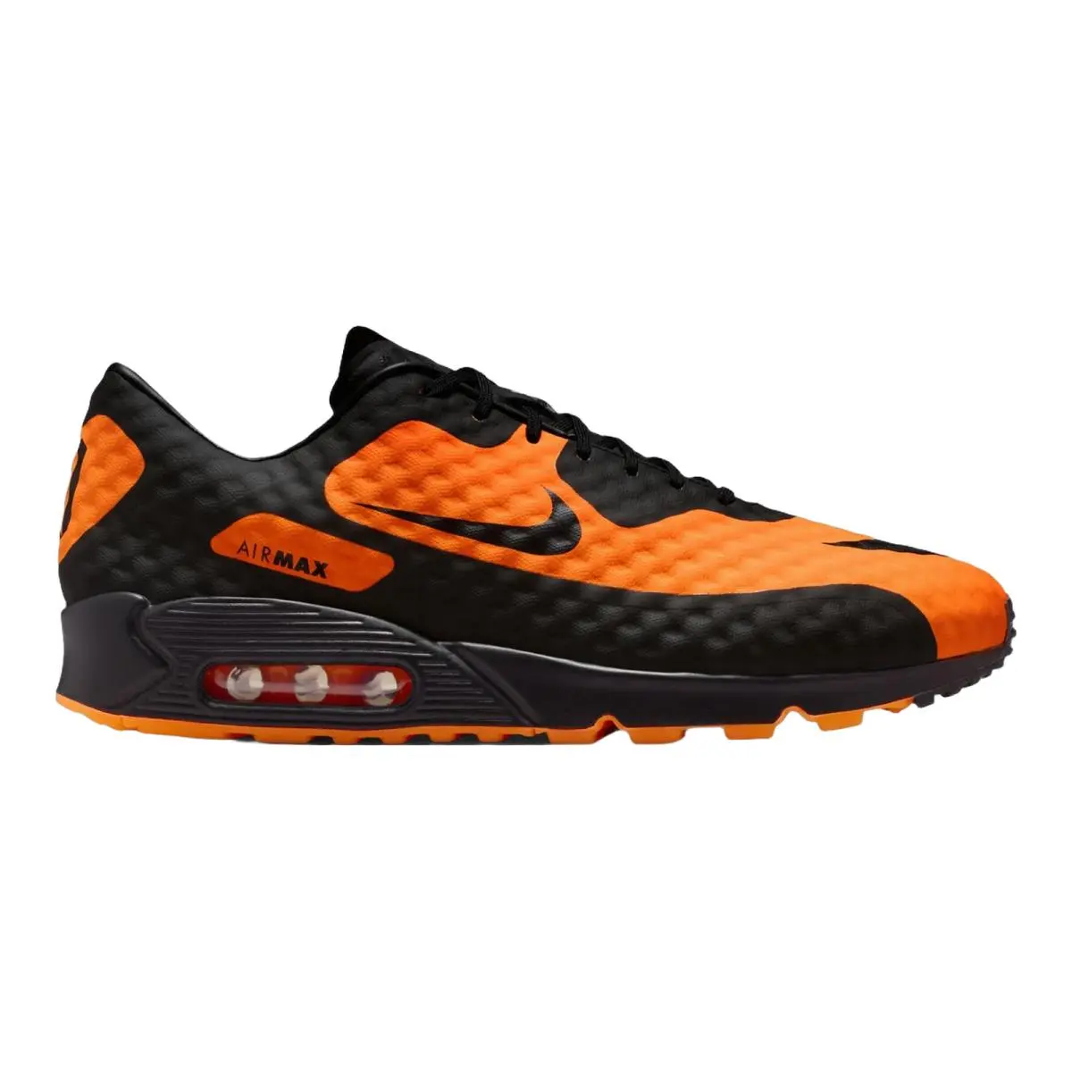 Nike Air Max 90 Hypervenom Walking Shoe Men 8-14 Bright Black Total IR1978-844