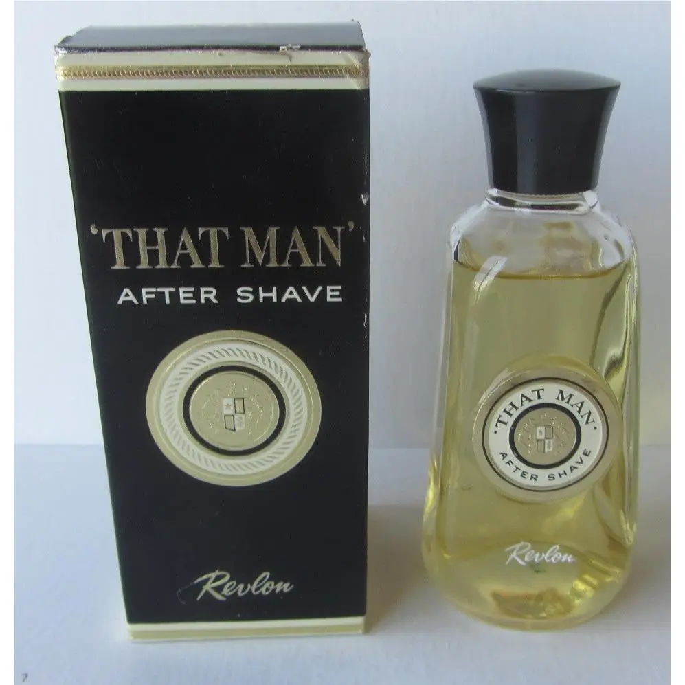Vintage  1970s That Man After Shave 4 fl oz Splash by Revlon
